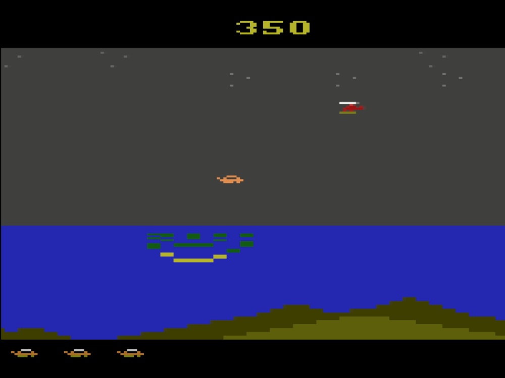 Gameplay of James Bond 007 for Atari 2600
